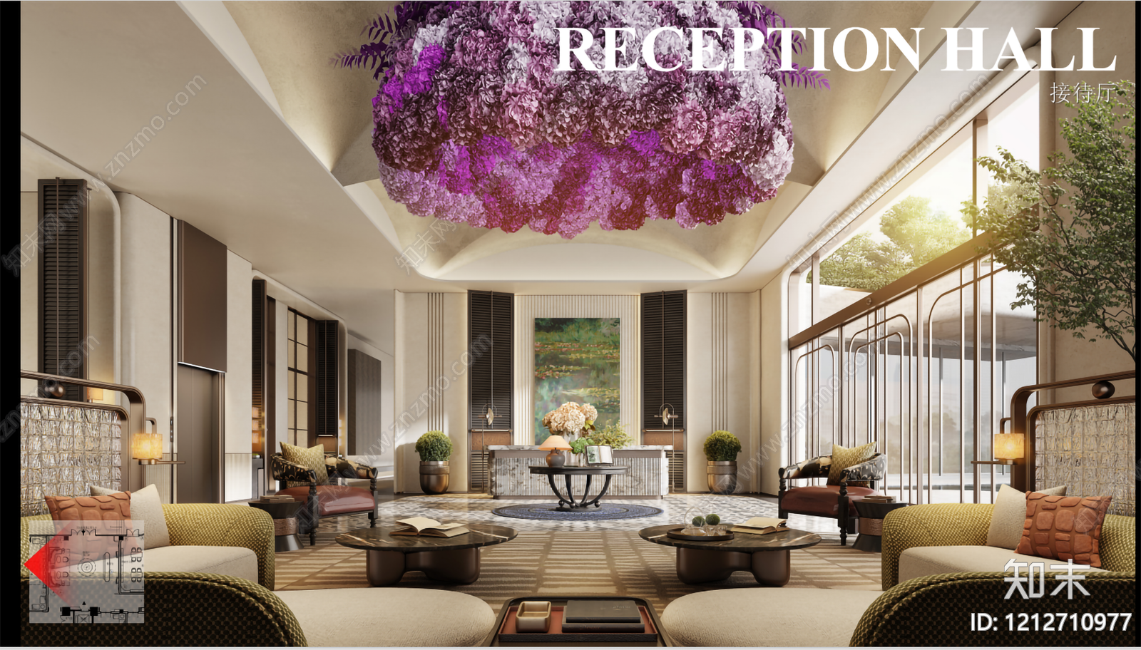 现代轻奢售楼处下载【ID:1212710977】