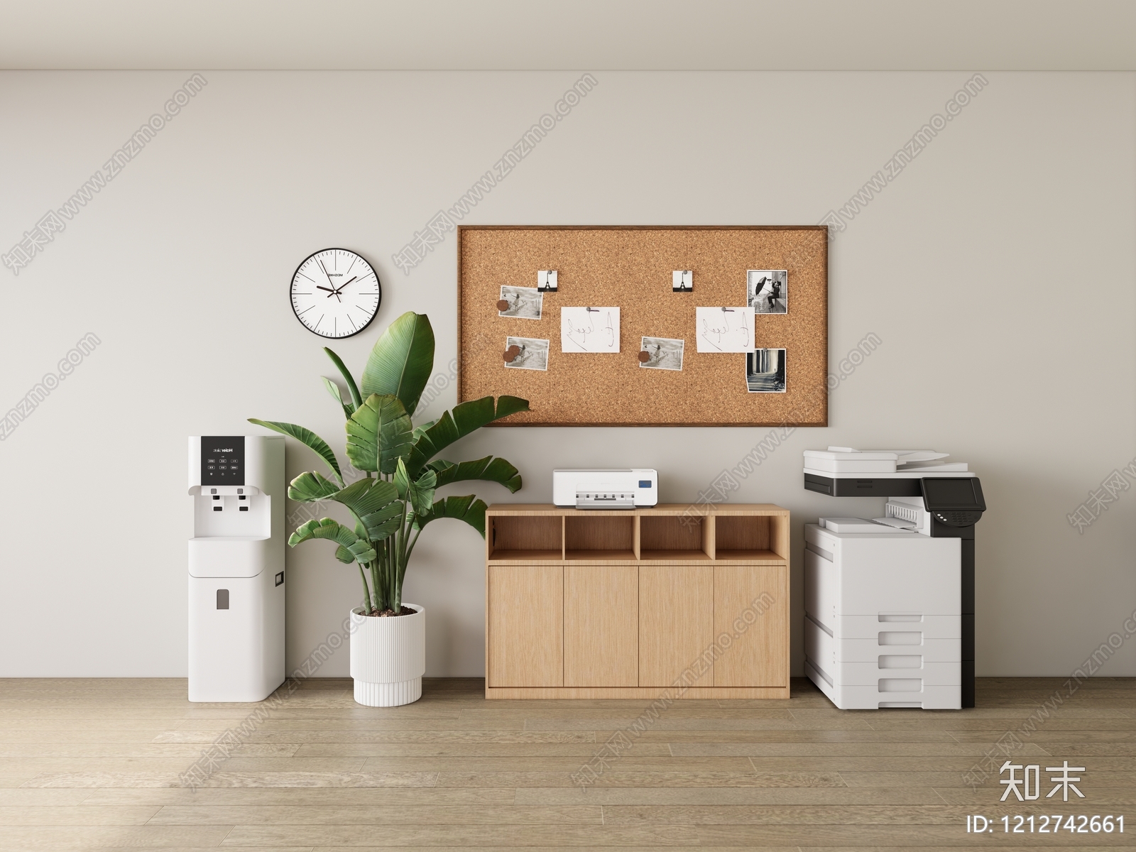 现代简约其他办公用品SU模型下载【ID:1212742661】