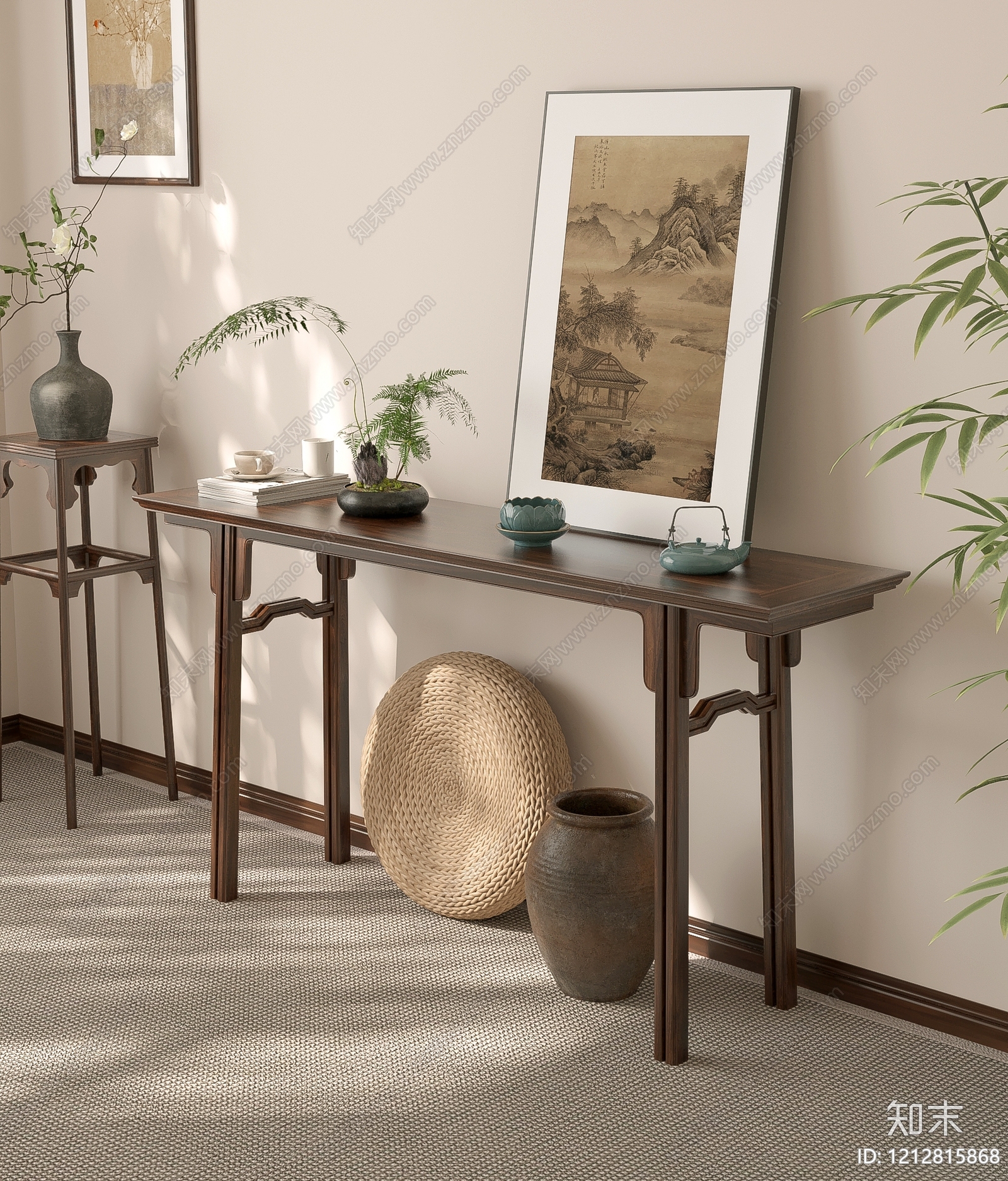 新中式其他家具3D模型下载【ID:1212815868】