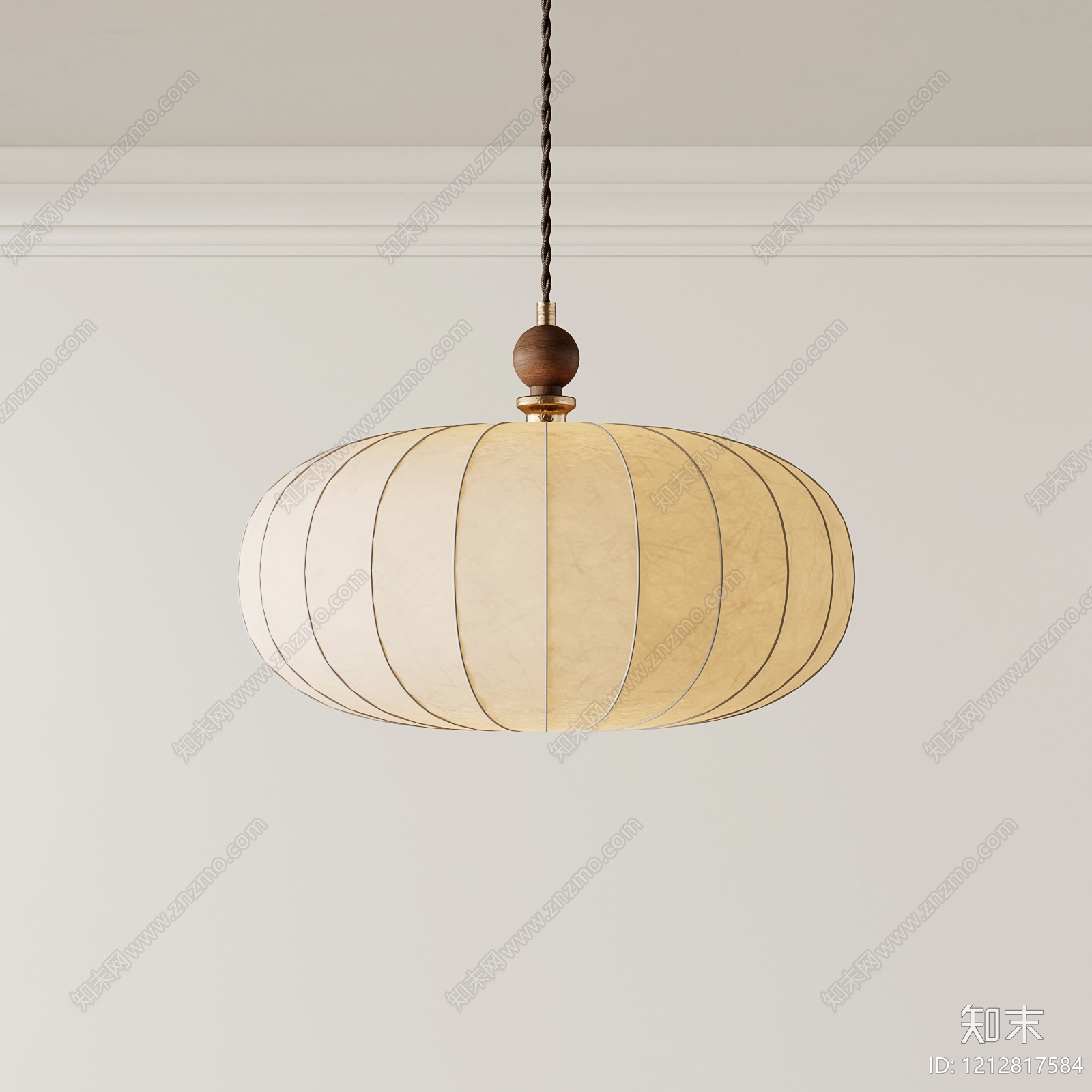新中式儿童房吊灯3D模型下载【ID:1212817584】