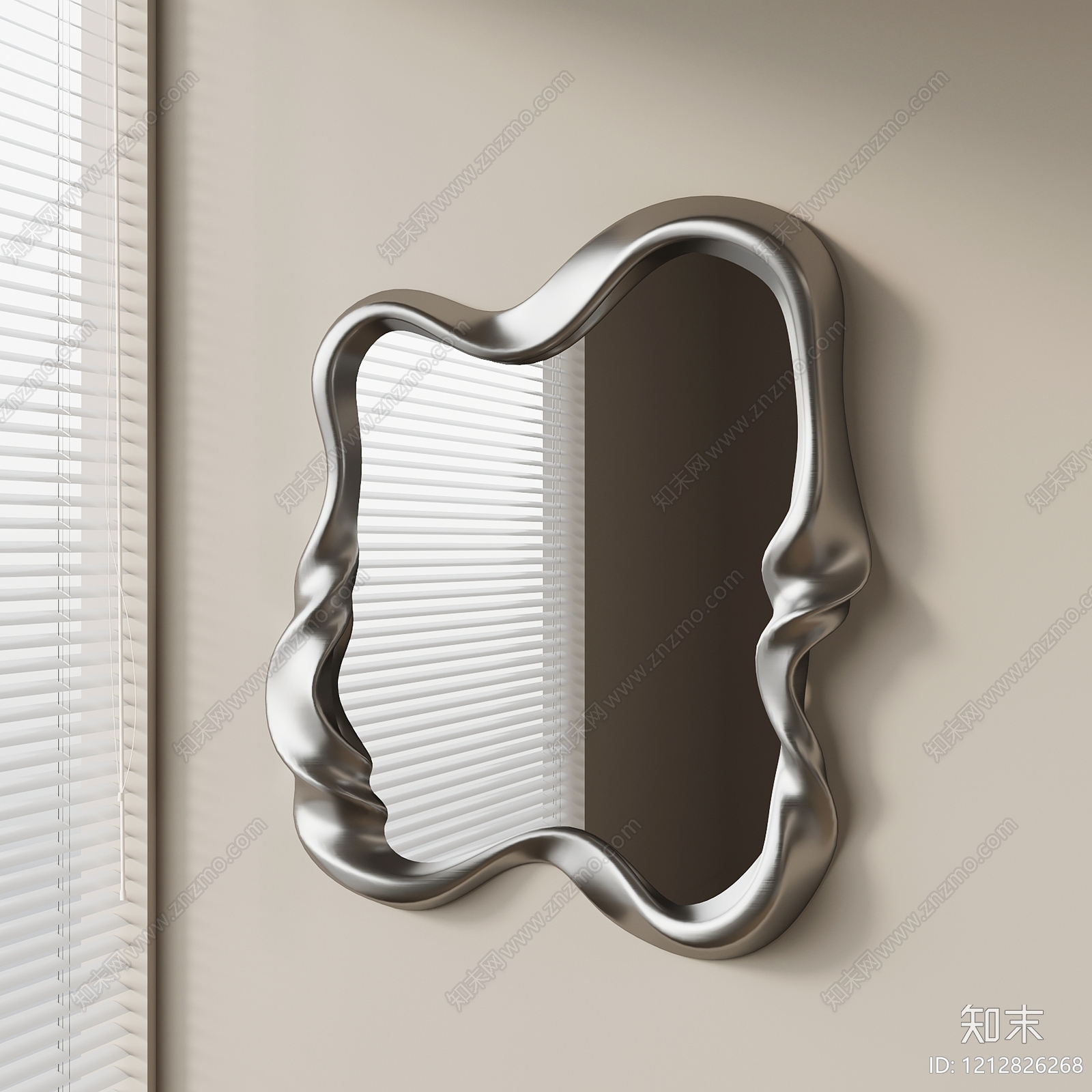 奶油风相框SU模型下载【ID:1212826268】