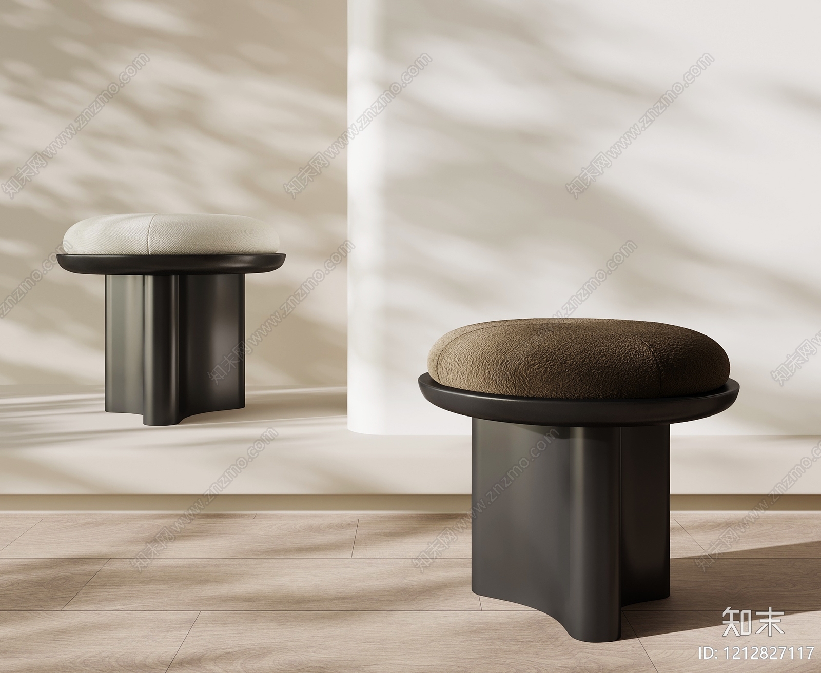 现代简约换鞋凳3D模型下载【ID:1212827117】