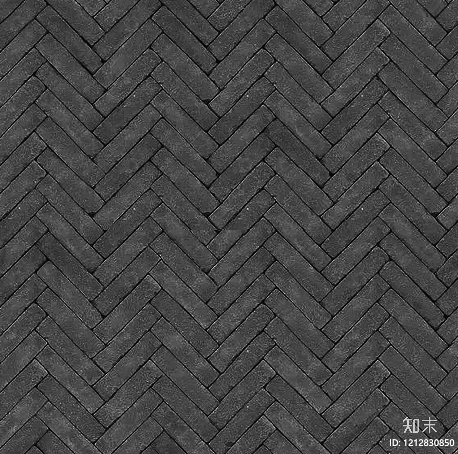 现代新中式透水砖贴图下载【ID:1212830850】