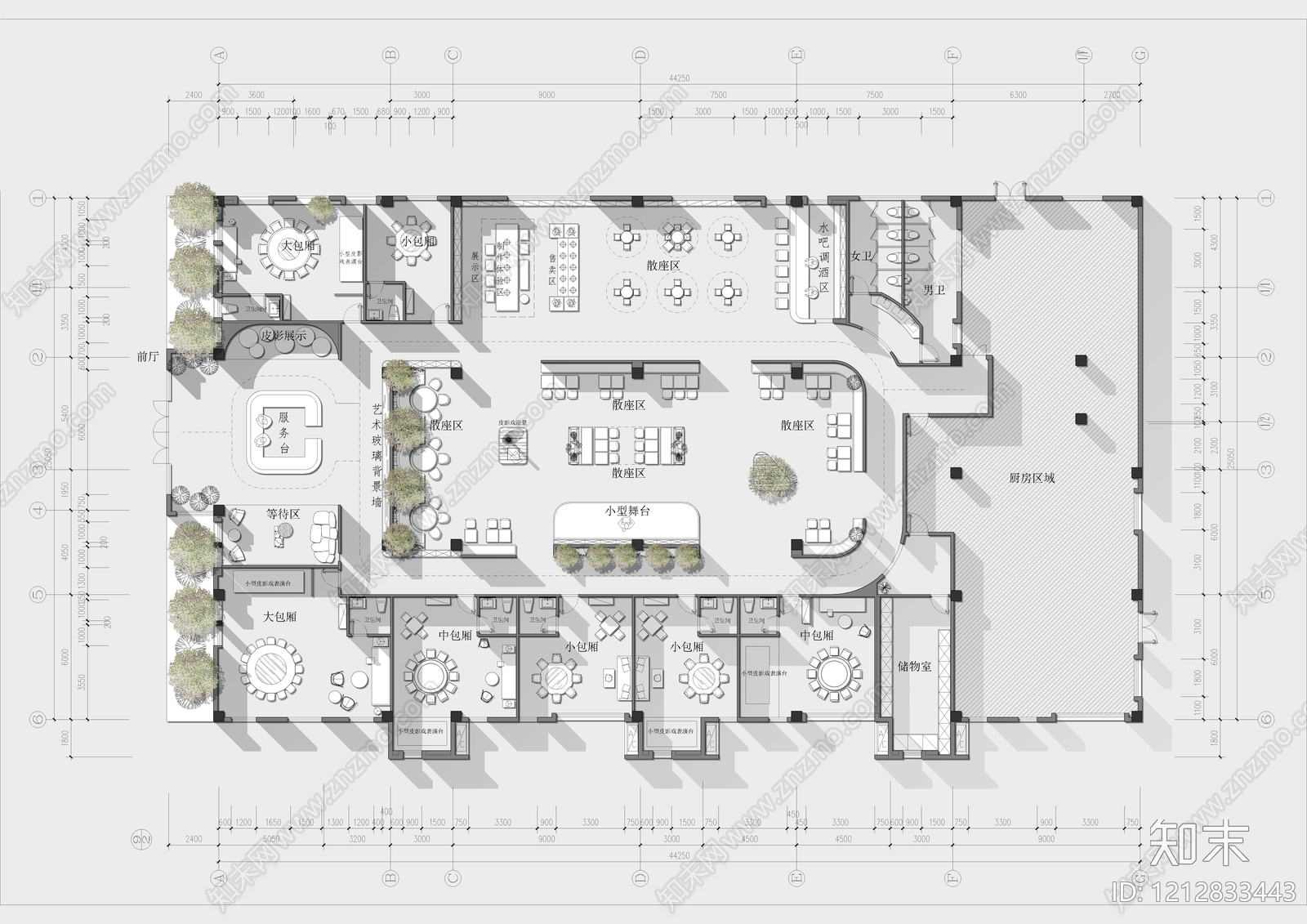 工装平面图施工图下载【ID:1212833443】