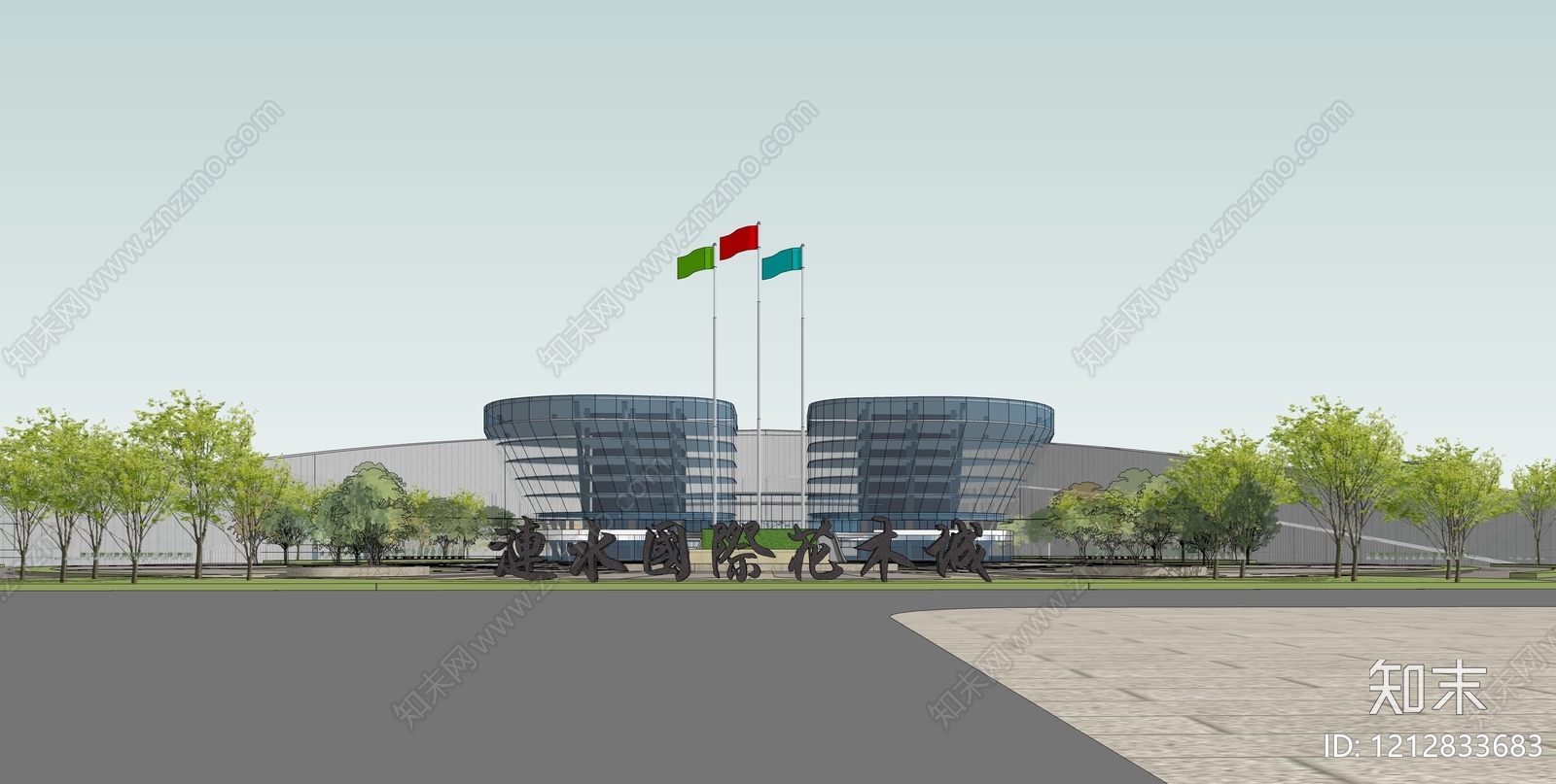 现代主义其他公共建筑SU模型下载【ID:1212833683】