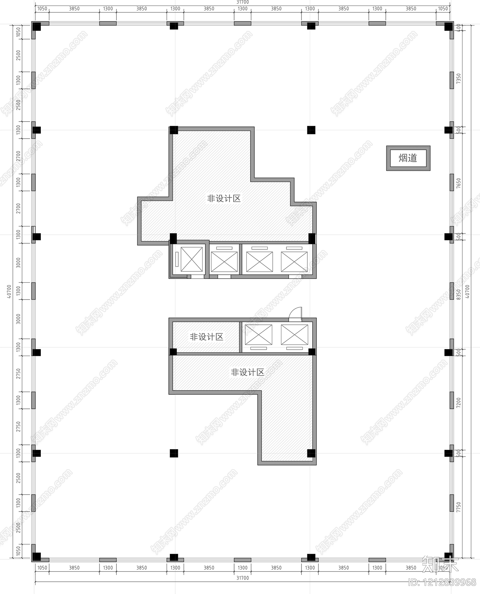 现代会所cad施工图下载【ID:1212839968】