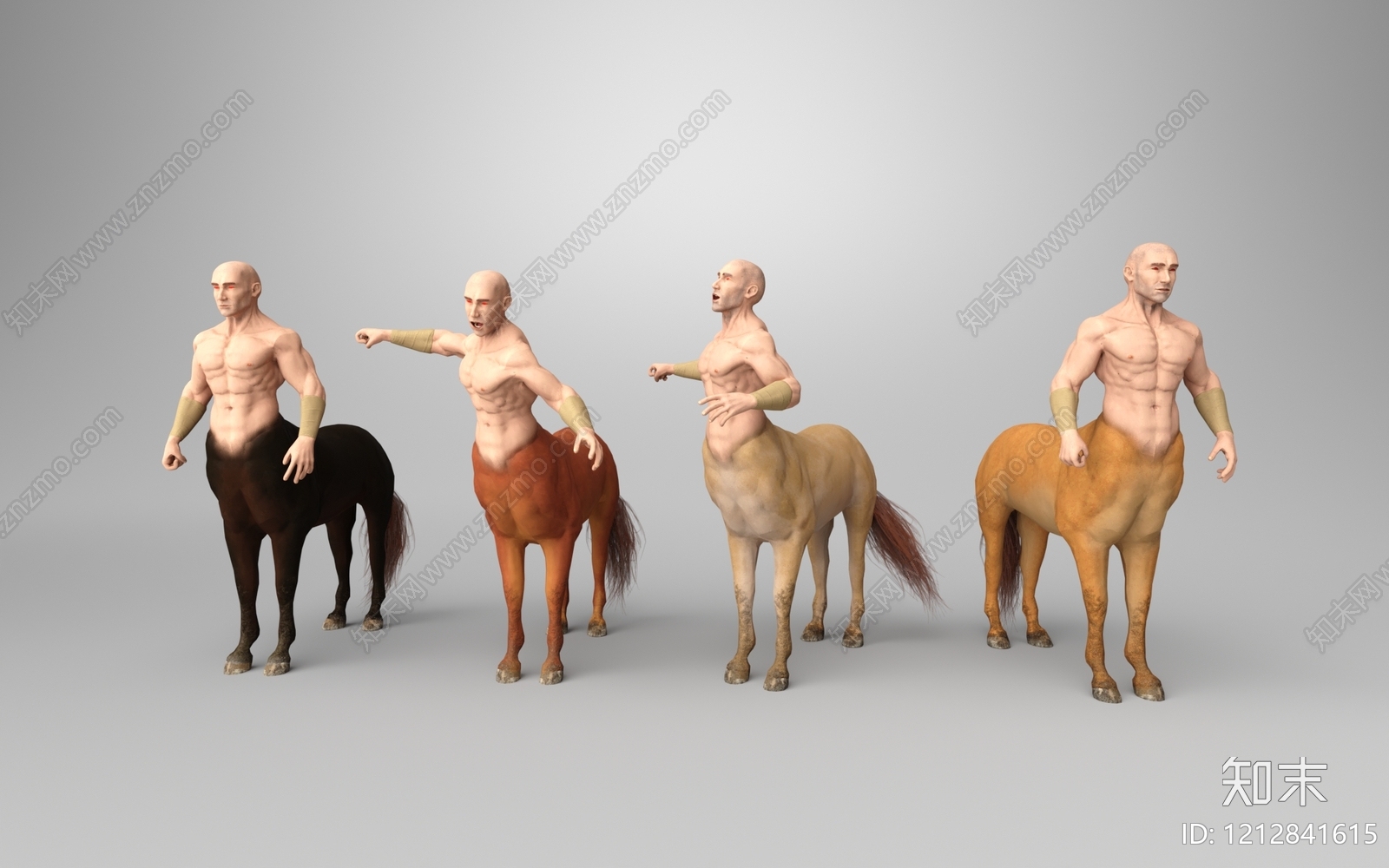 奇幻写实风虚拟人物3D模型下载【ID:1212841615】