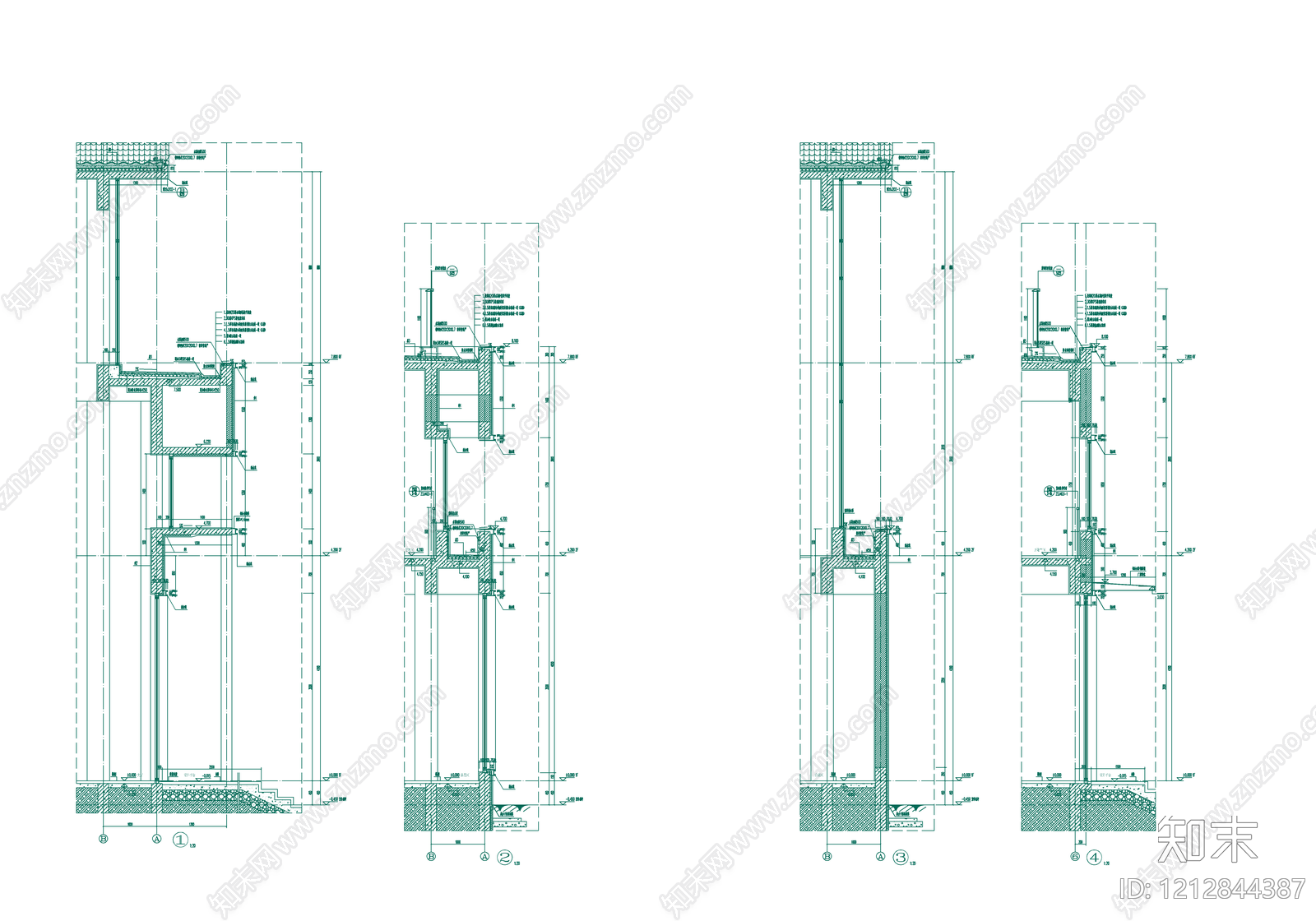 现代其他建筑施工图下载【ID:1212844387】