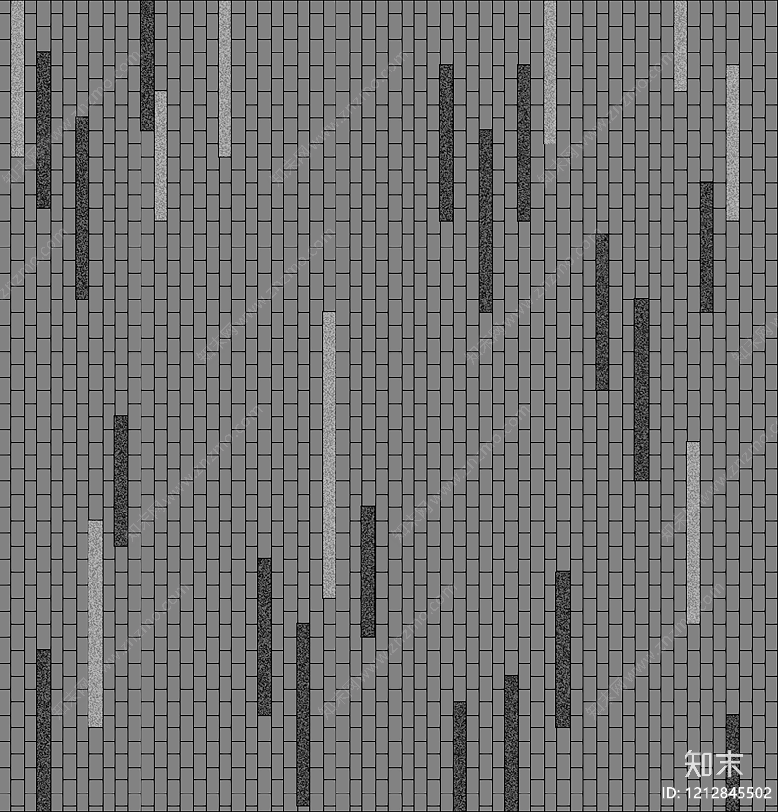 新中式透水砖贴图下载【ID:1212845502】