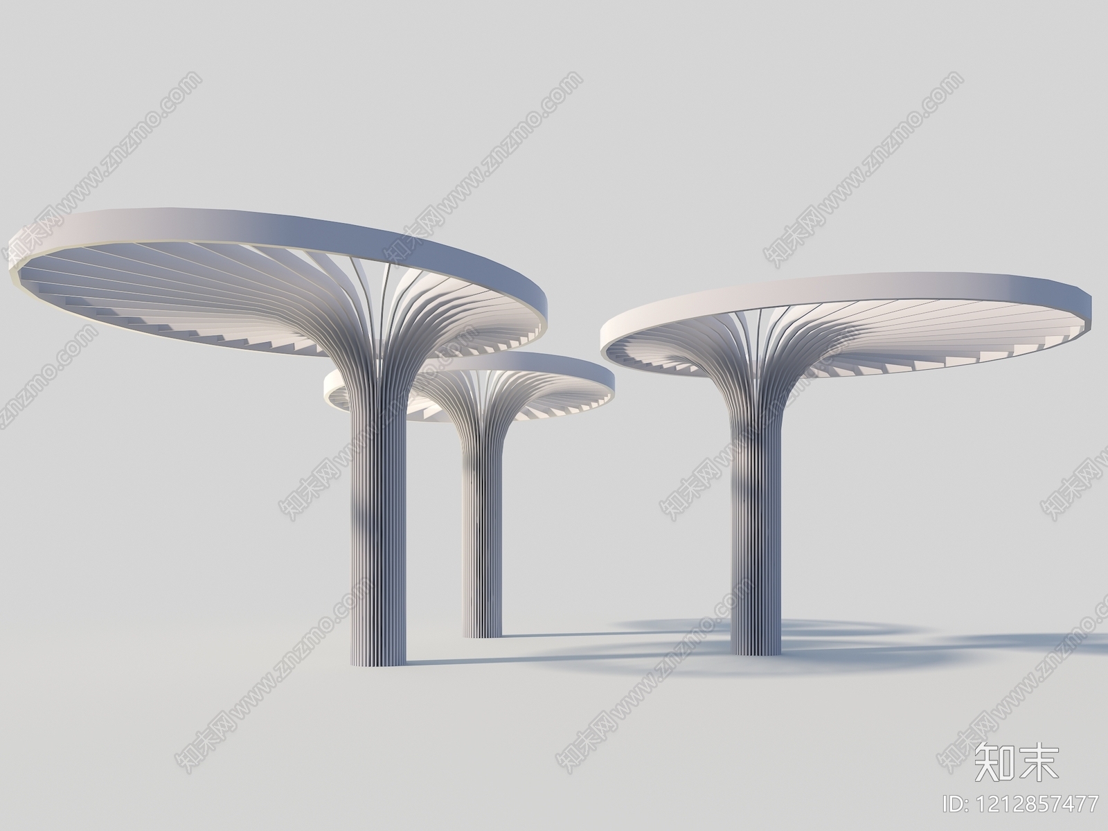 极简主义柱子3D模型下载【ID:1212857477】