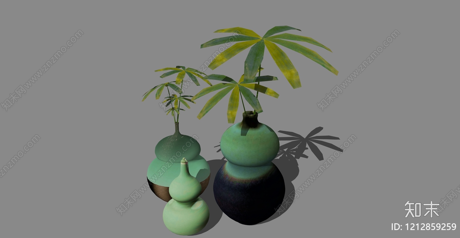 新中式花瓶SU模型下载【ID:1212859259】
