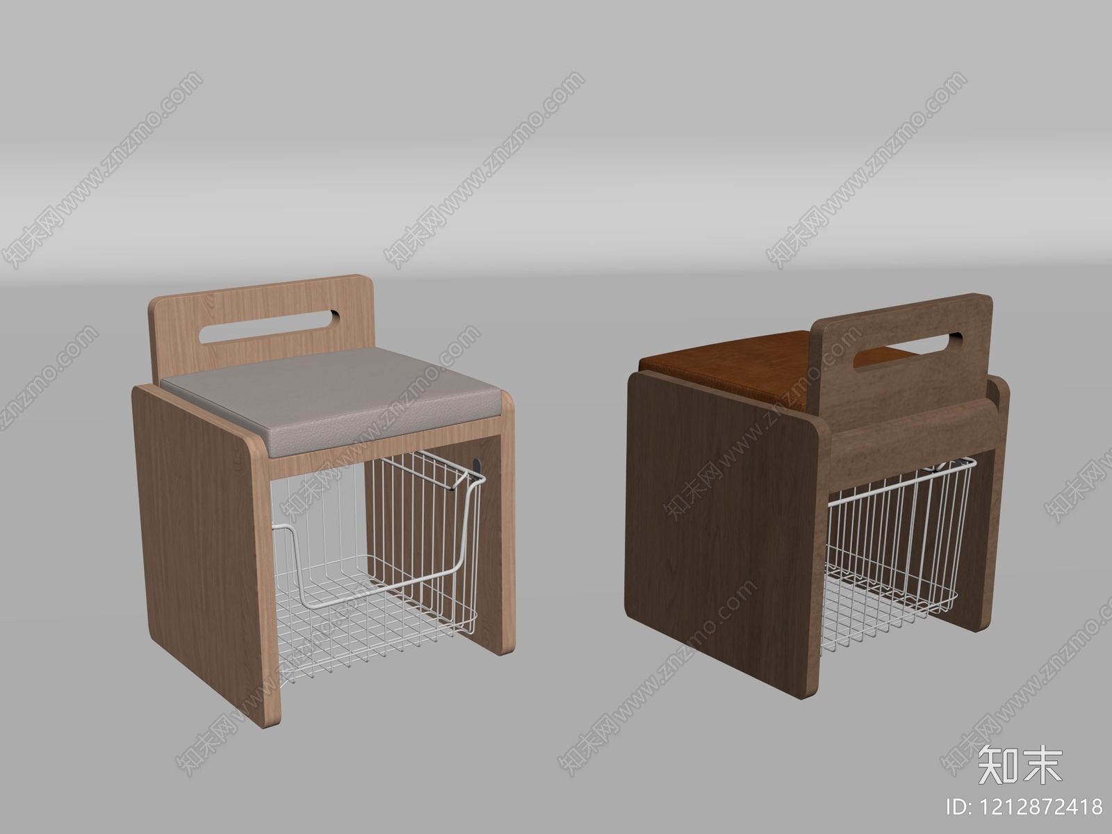 原木风其他凳子3D模型下载【ID:1212872418】