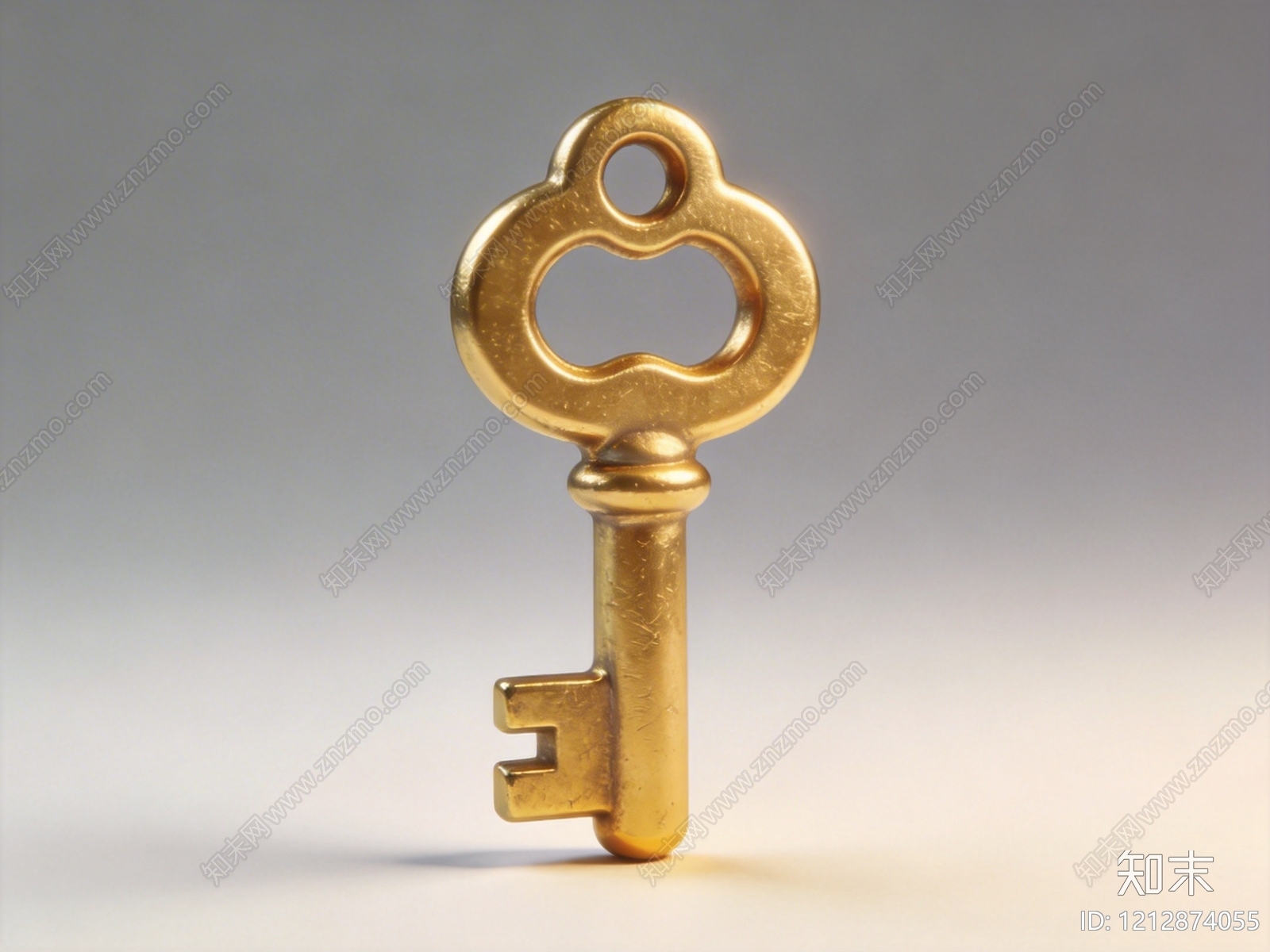 复古锁/钥匙SU模型下载【ID:1212874055】