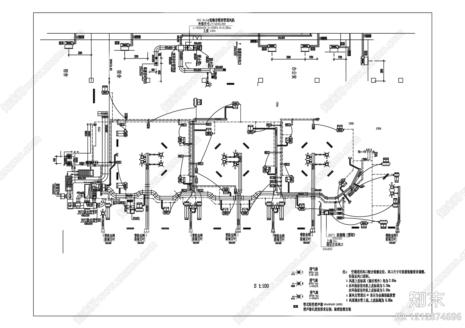 空调系统施工图下载【ID:1212874696】