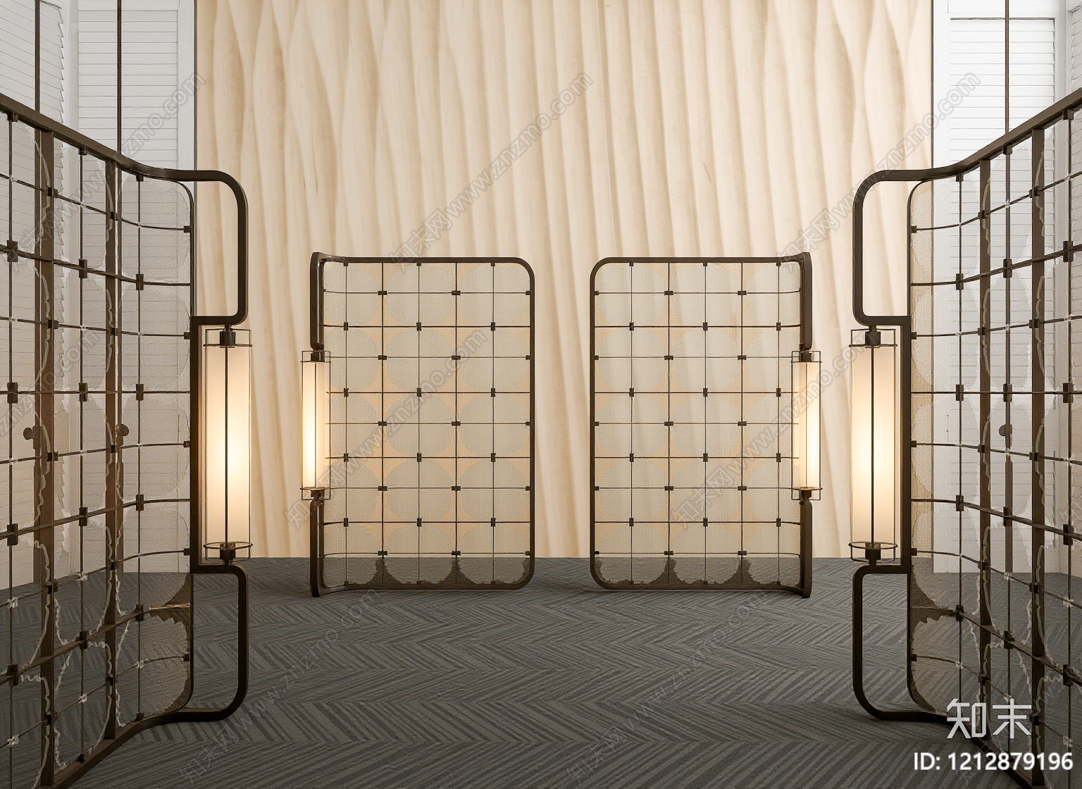 新中式其他家具3D模型下载【ID:1212879196】