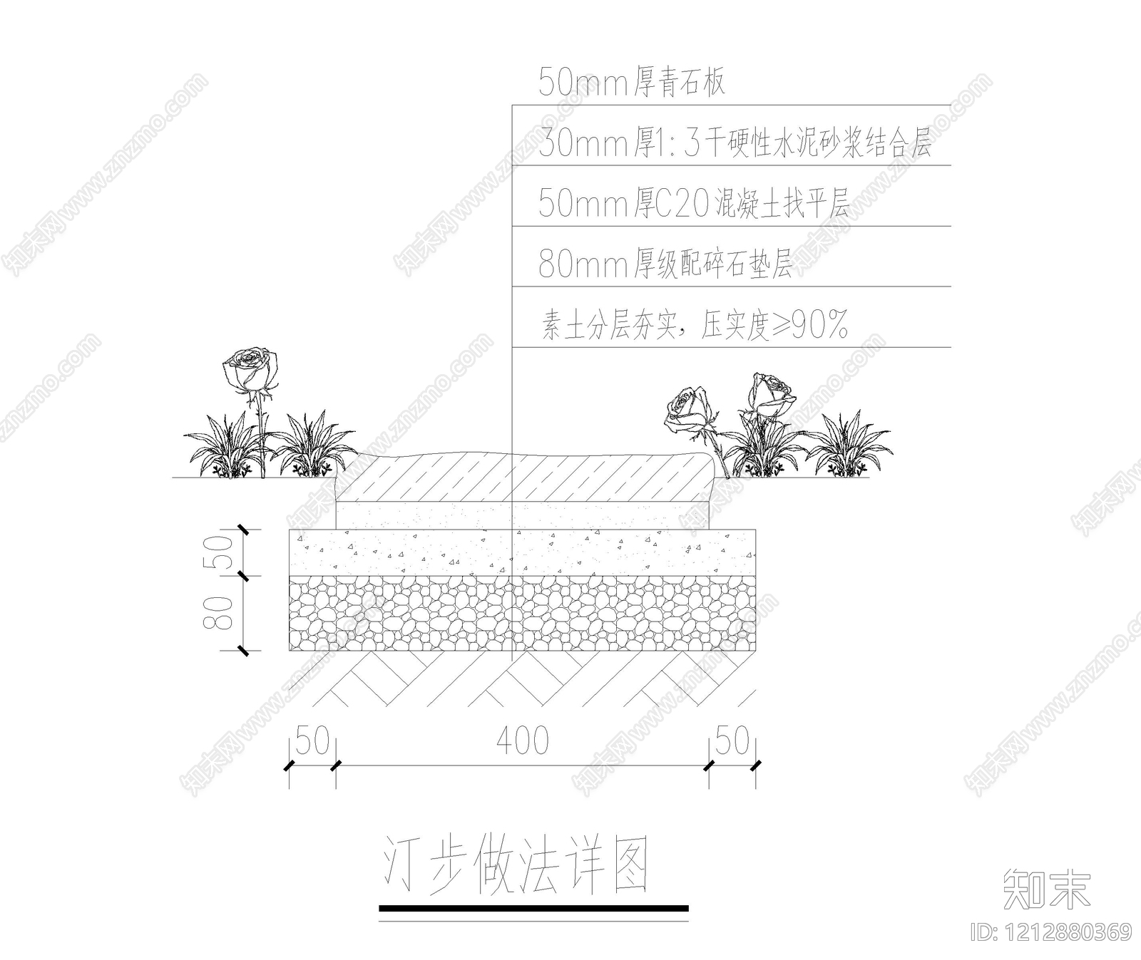 路面节点施工图下载【ID:1212880369】