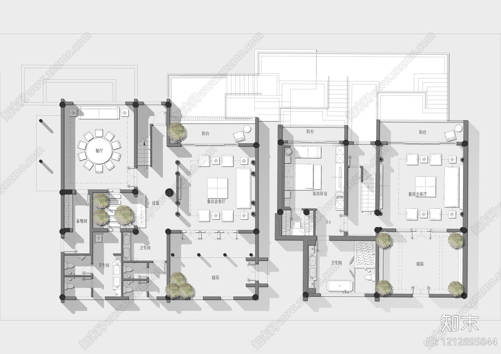 工装平面图施工图下载【ID:1212895844】