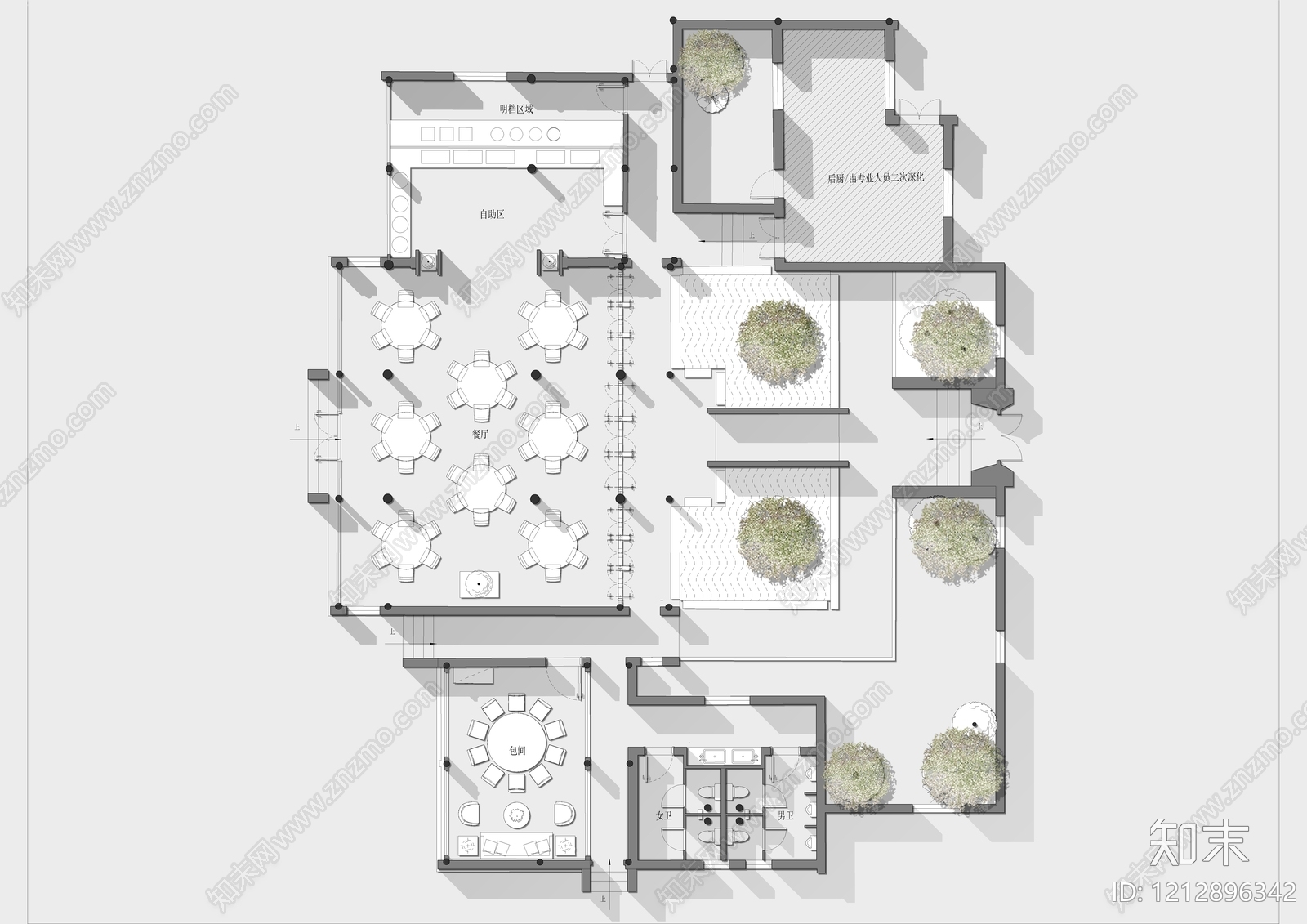 工装平面图施工图下载【ID:1212896342】