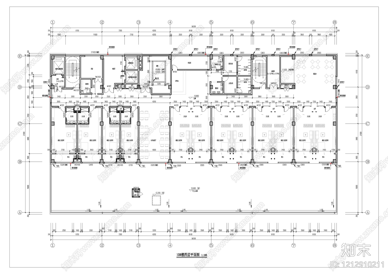 现代简约其他公共建筑cad施工图下载【ID:1212910211】