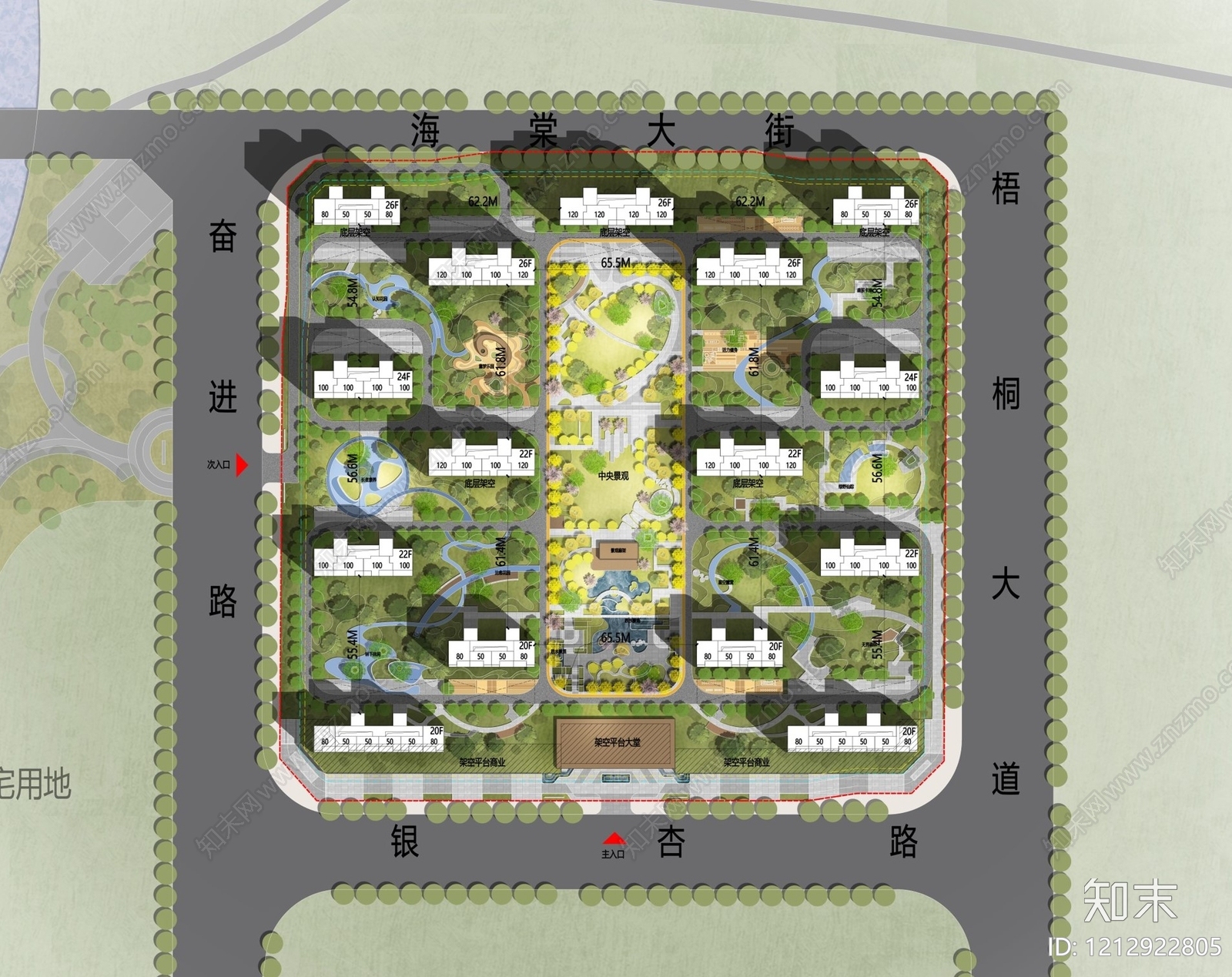 高层住宅施工图下载【ID:1212922805】