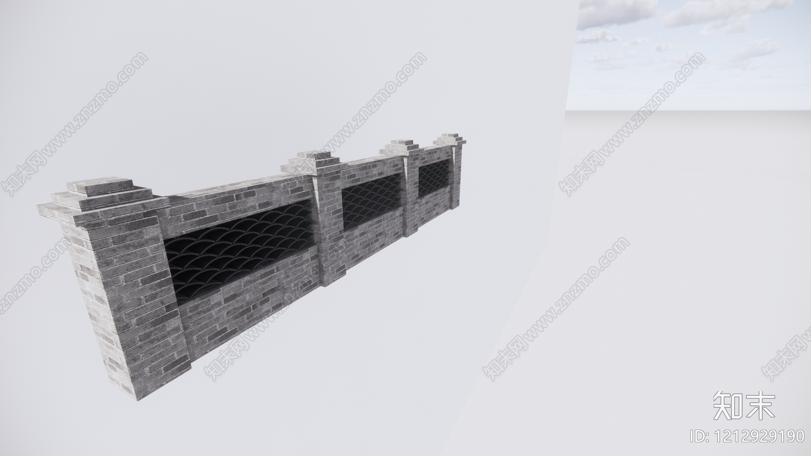 新中式其他景观小建筑SU模型下载【ID:1212929190】
