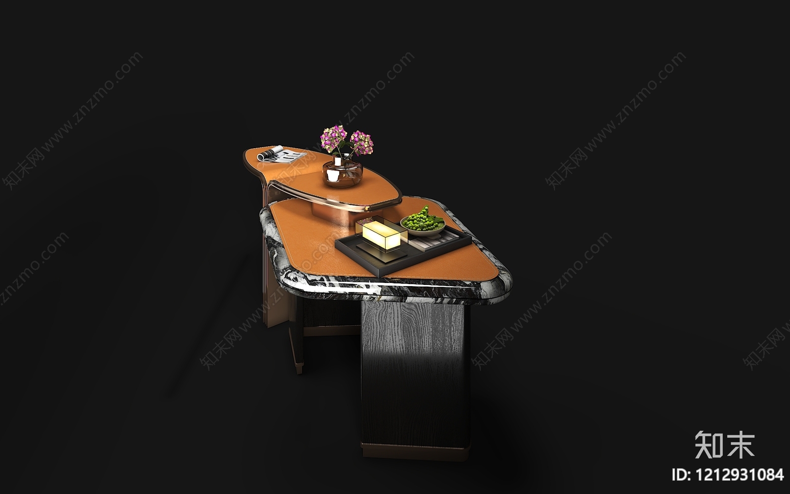 意式轻奢几类组合3D模型下载【ID:1212931084】