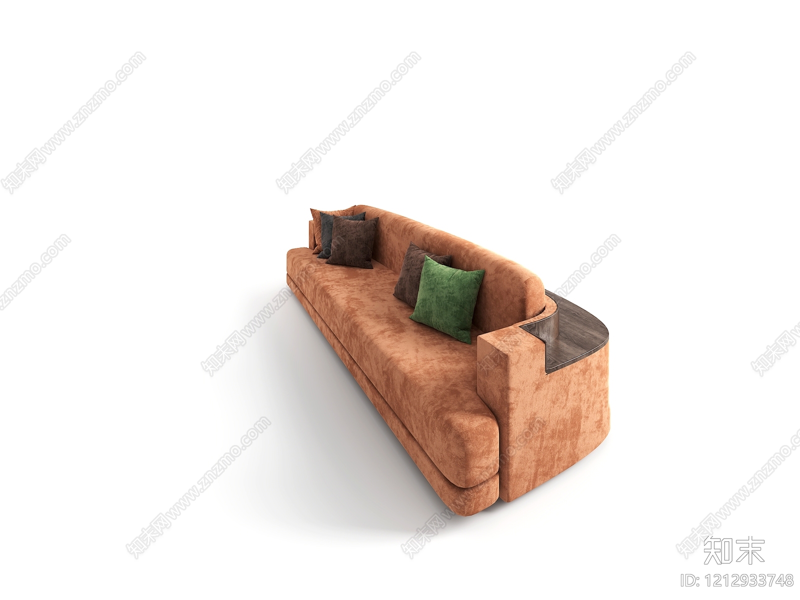 意式三人沙发3D模型下载【ID:1212933748】