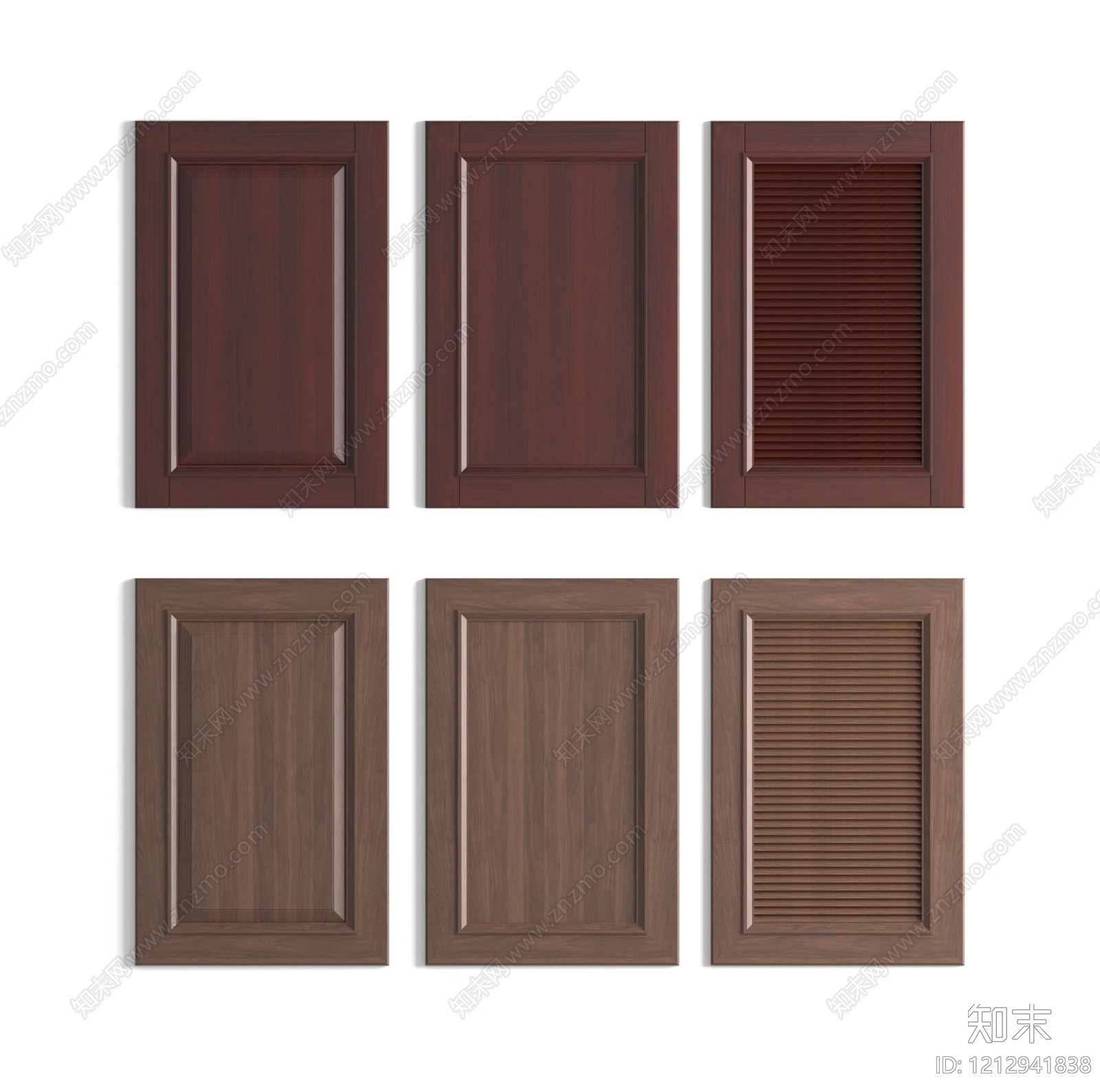 新中式柜门3D模型下载【ID:1212941838】