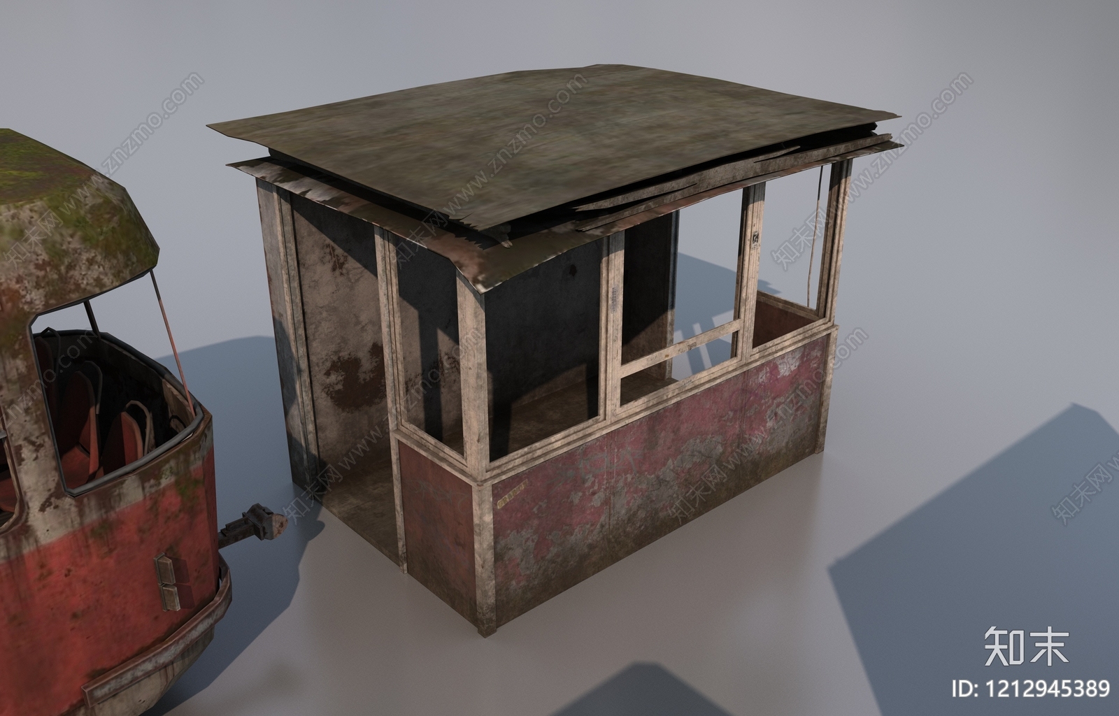 废土风其他局部构件3D模型下载【ID:1212945389】