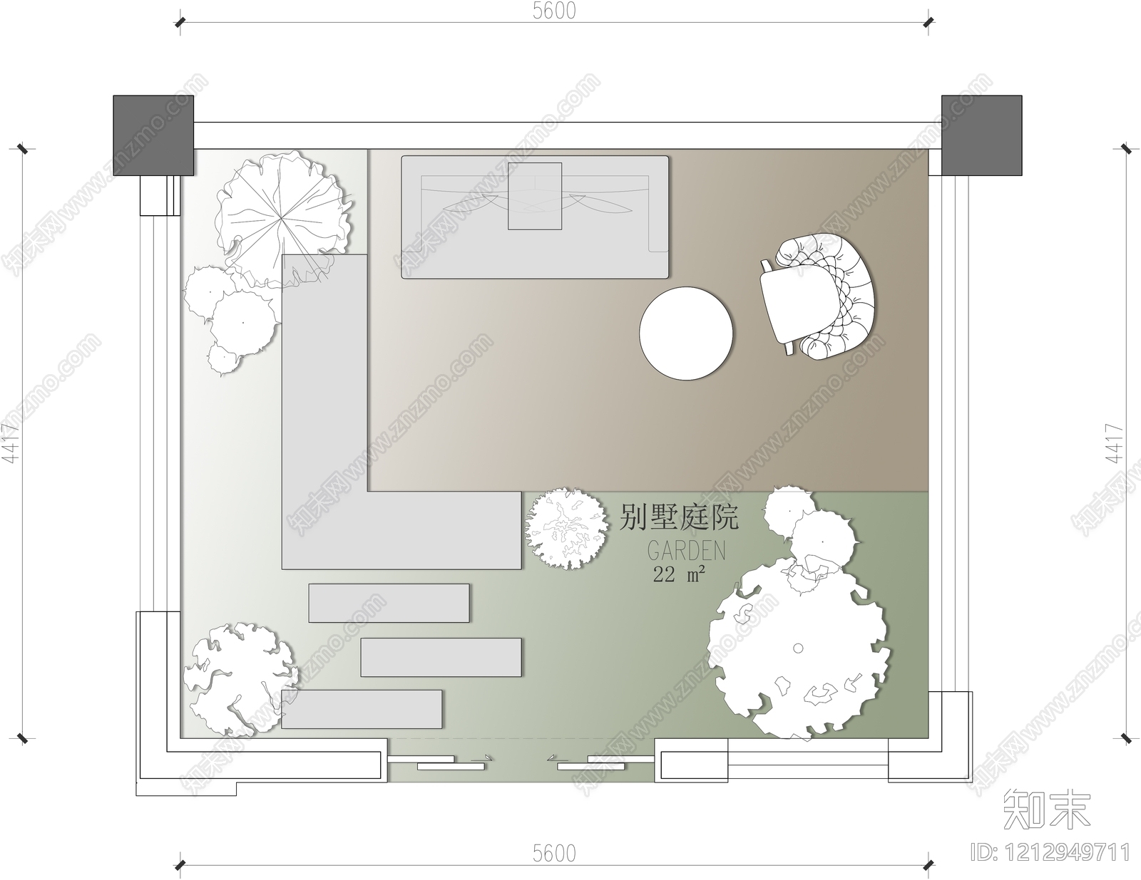 现代其他景观施工图下载【ID:1212949711】