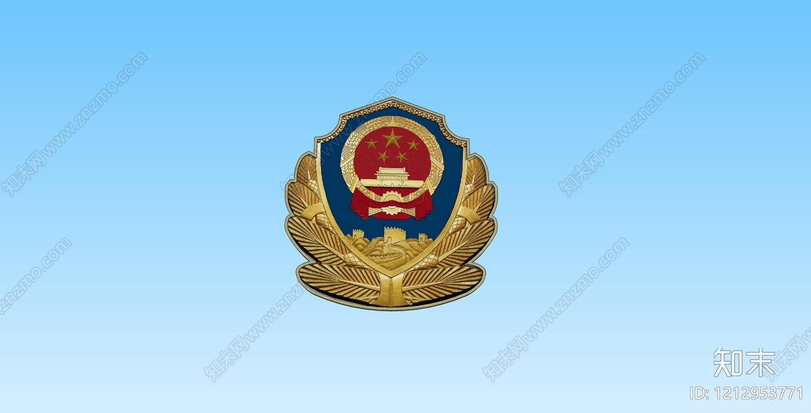 中式浮雕SU模型下载【ID:1212953771】