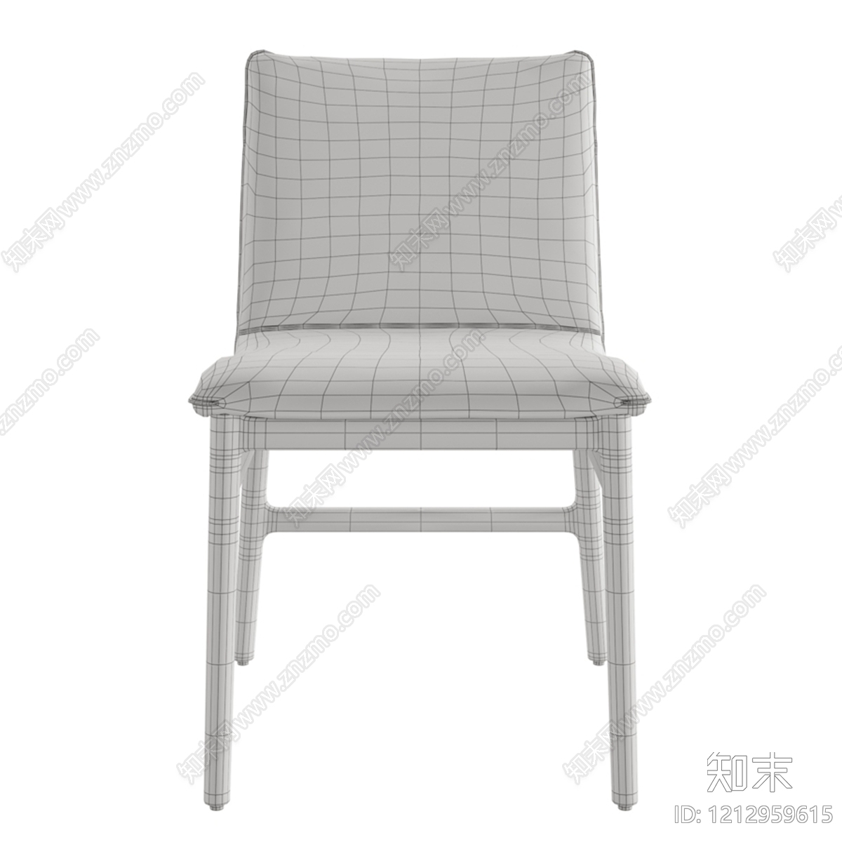 意式餐椅3D模型下载【ID:1212959615】