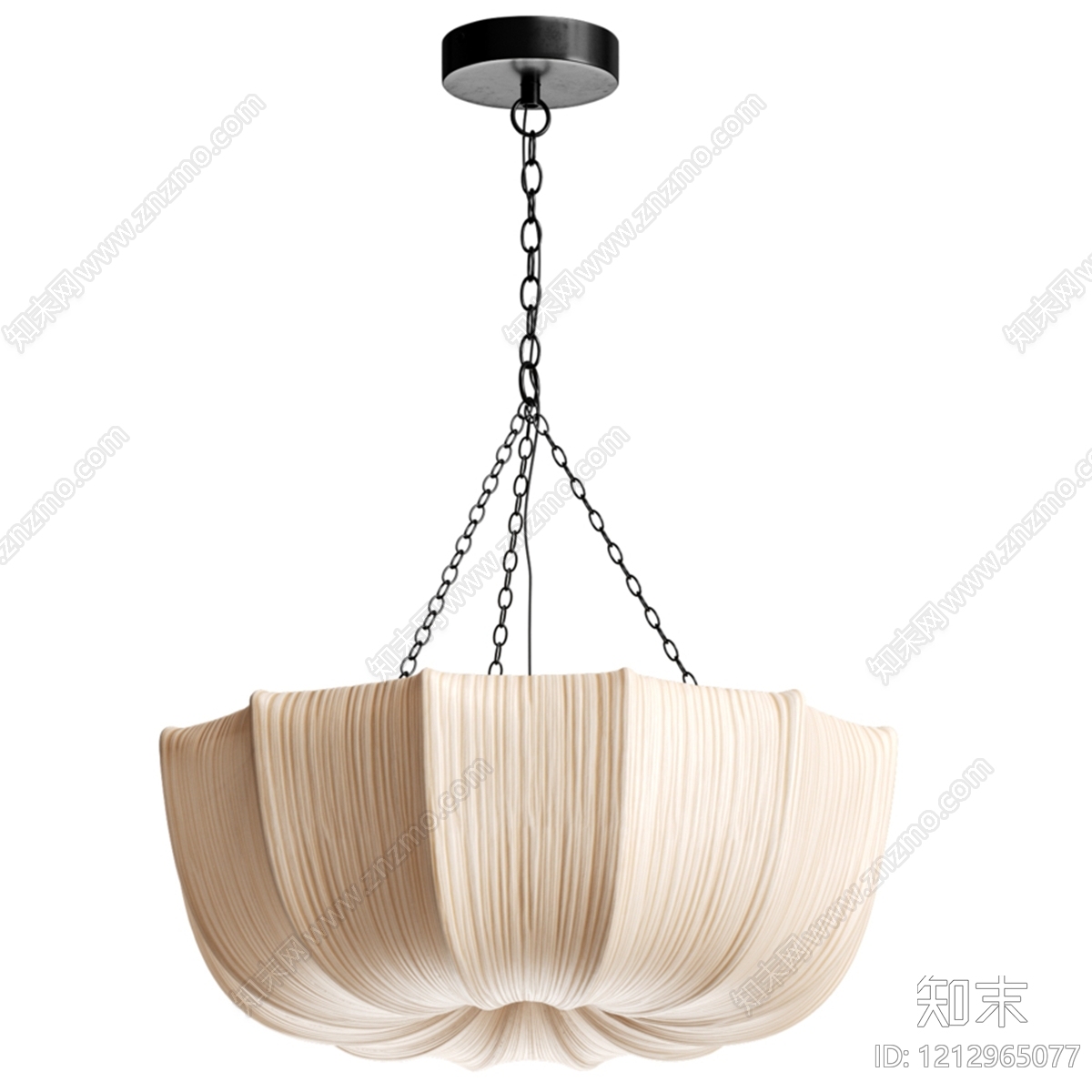 奶油风儿童房吊灯3D模型下载【ID:1212965077】