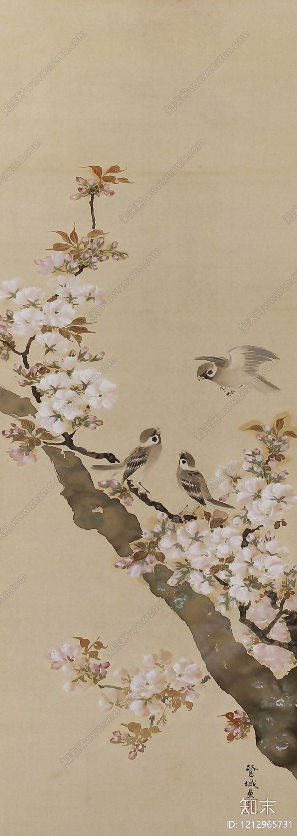 新中式中式其他挂画贴图下载【ID:1212965731】