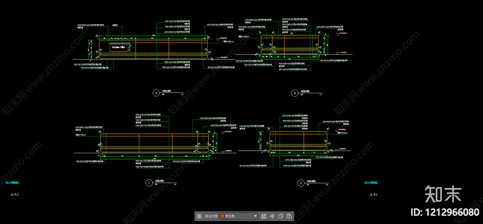 示范区景观施工图下载【ID:1212966080】
