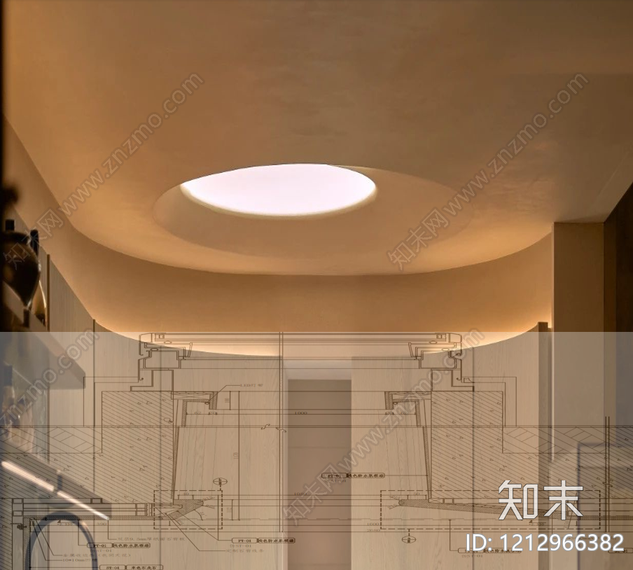 吊顶节点施工图下载【ID:1212966382】