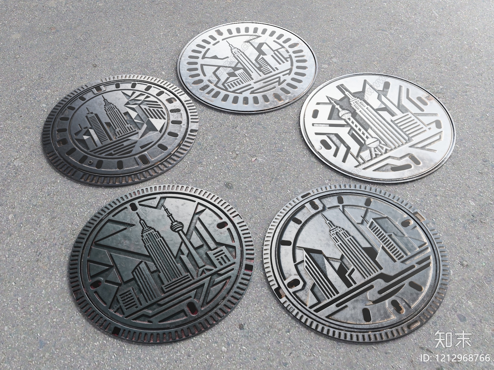 现代主义其他局部构件3D模型下载【ID:1212968766】