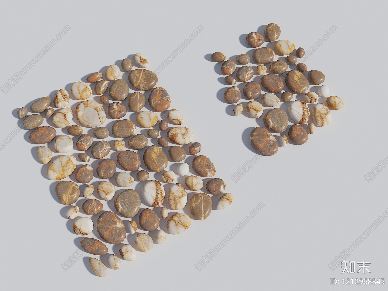 新中式景观石头3D模型下载【ID:1212968845】