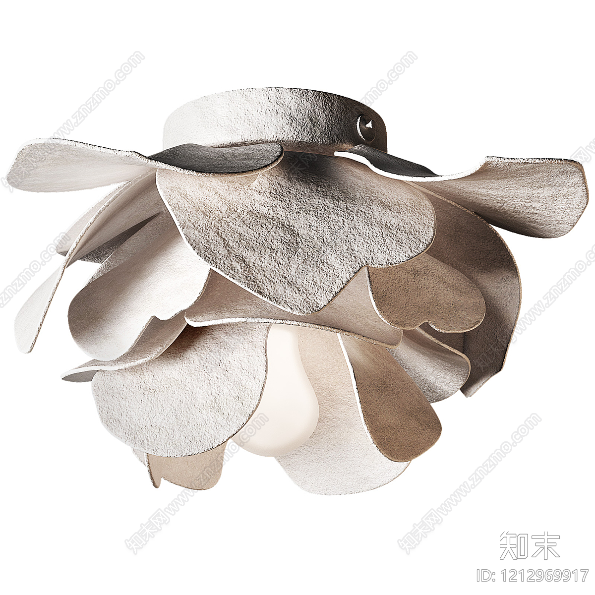 侘寂风儿童房吸顶灯3D模型下载【ID:1212969917】