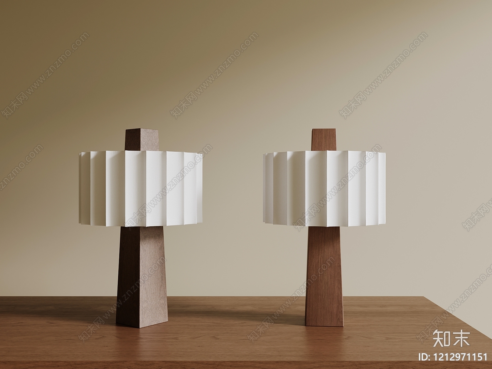 中古风台灯3D模型下载【ID:1212971151】