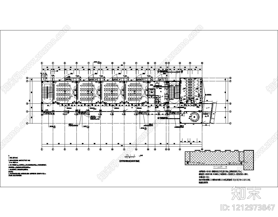 现代学校建筑cad施工图下载【ID:1212973847】