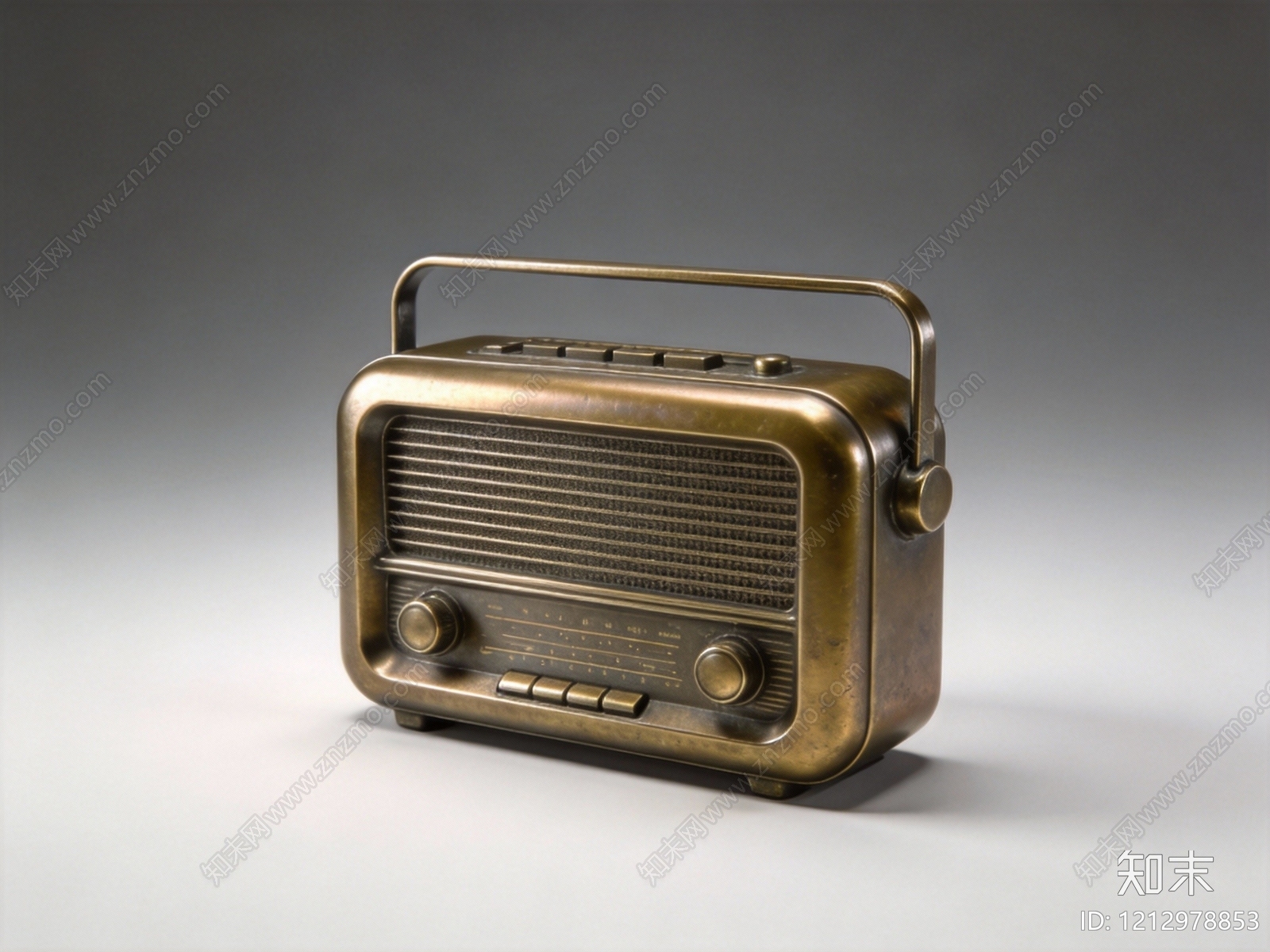 复古舞台音响SU模型下载【ID:1212978853】