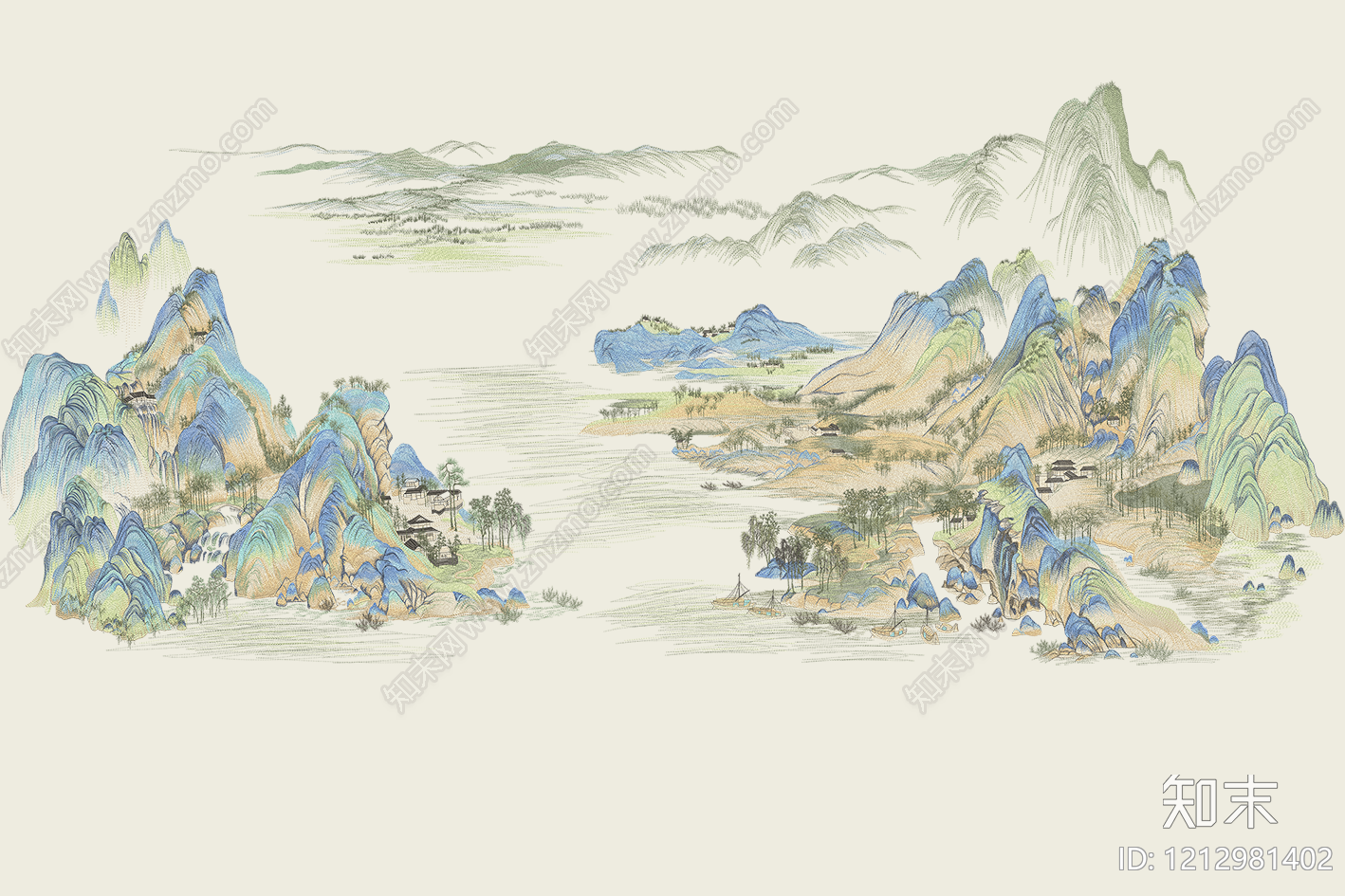 新中式中式其他壁纸贴图下载【ID:1212981402】