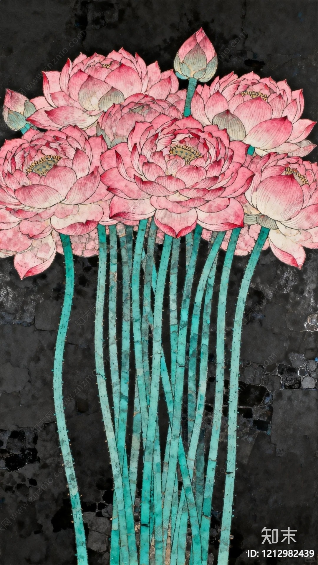 新中式其他壁纸贴图下载【ID:1212982439】