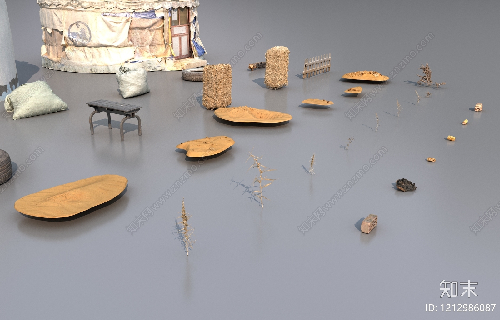 地域主义其他住宅外观3D模型下载【ID:1212986087】