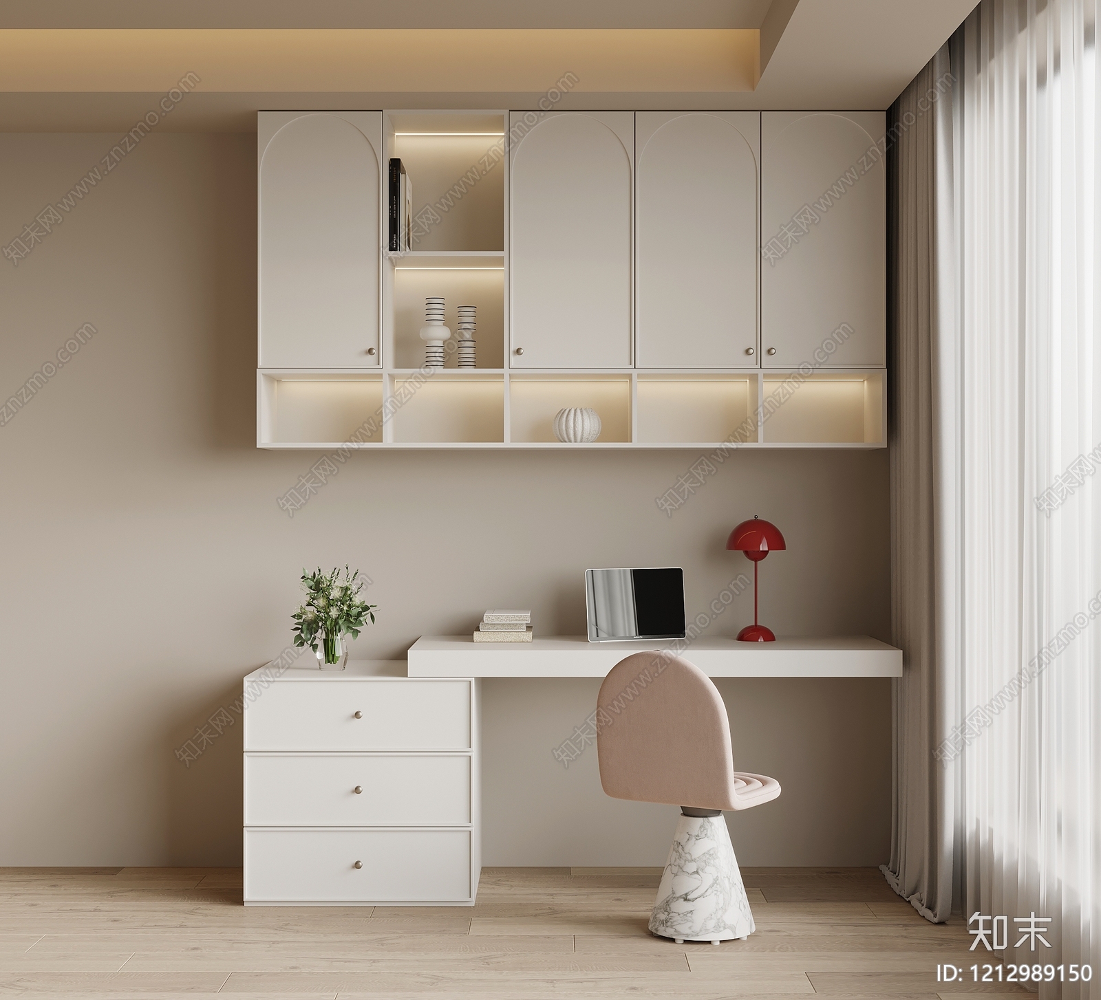 书房3D模型精品下载_3dmax模型_知末网