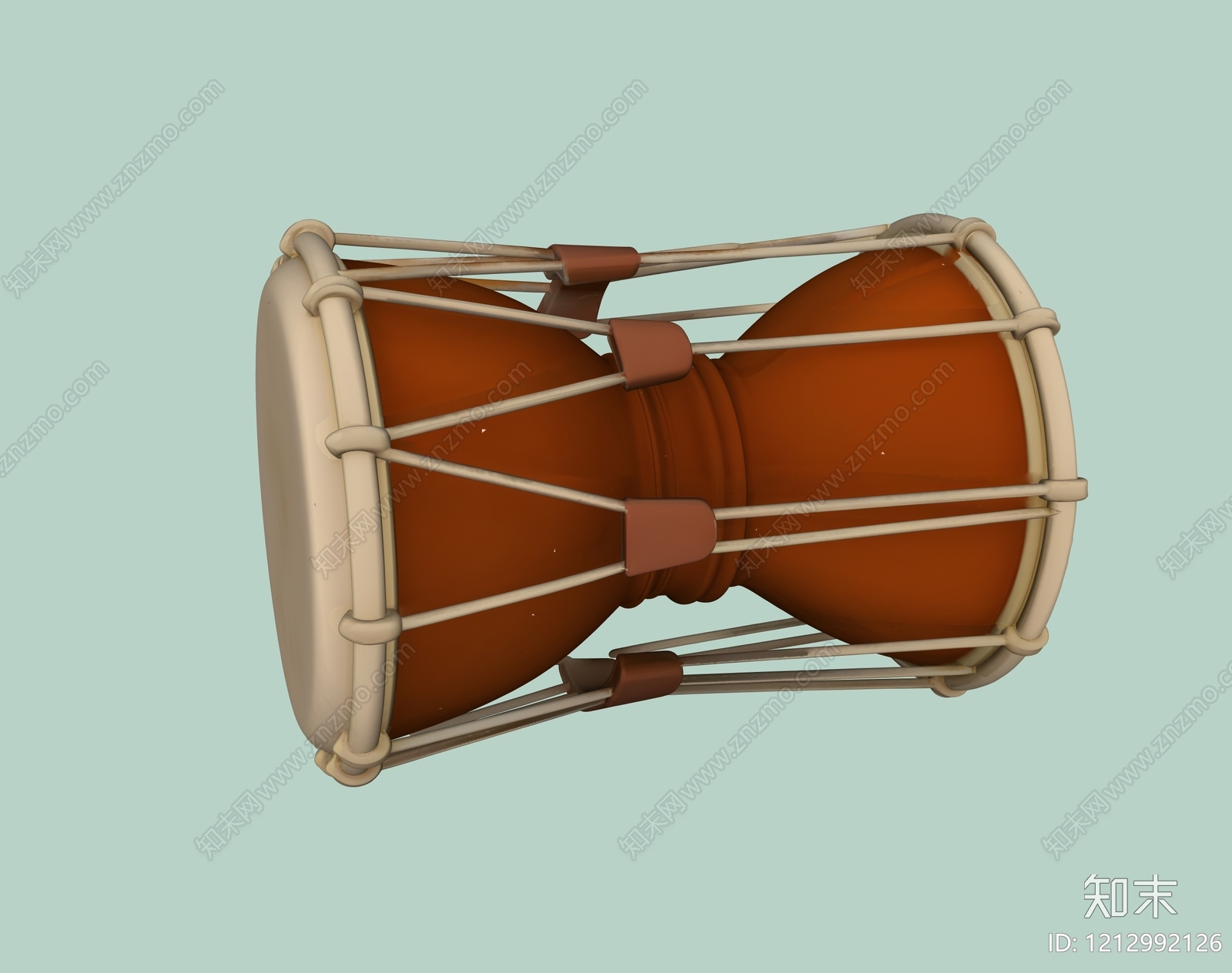 复古乐器SU模型下载【ID:1212992126】