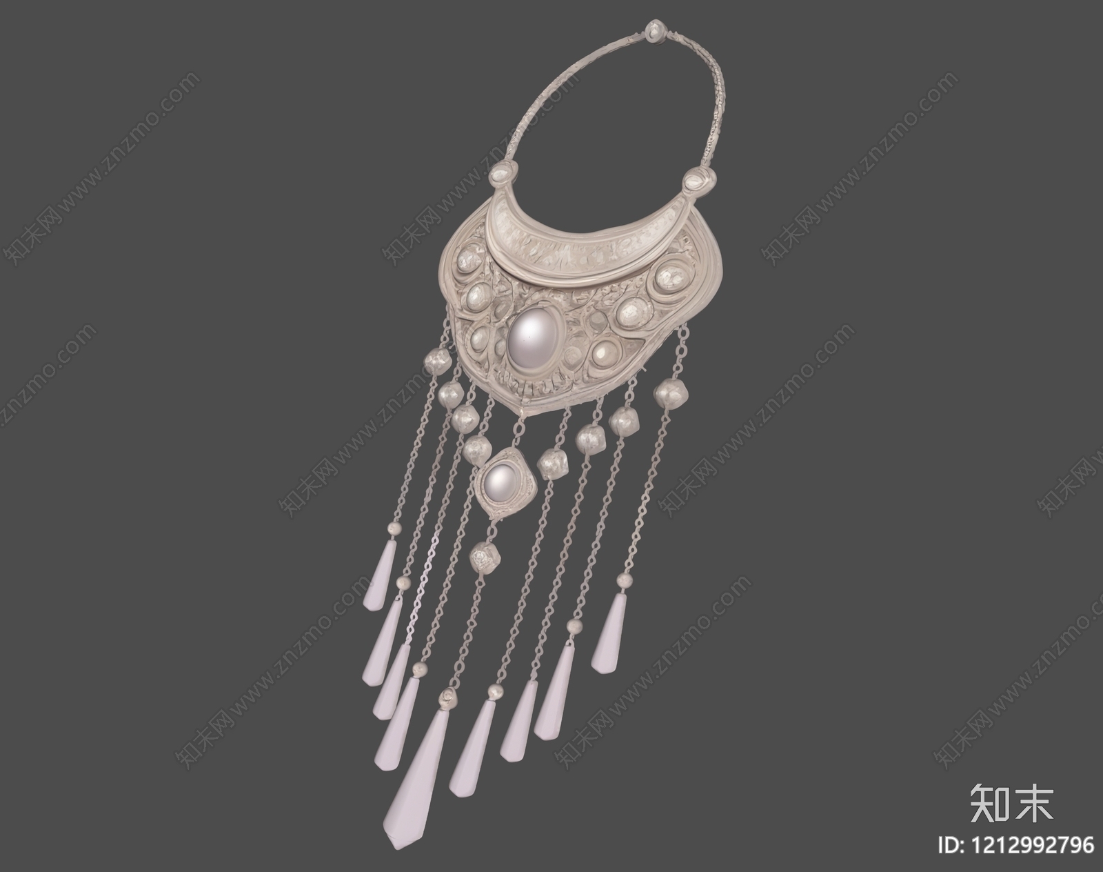 新中式挂件SU模型下载【ID:1212992796】