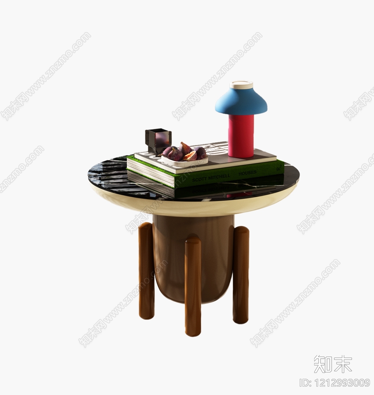 现代简约边几SU模型下载【ID:1212993009】