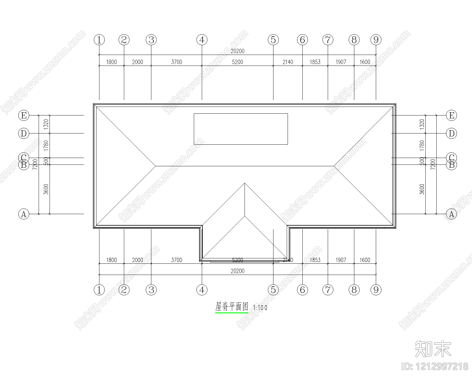 现代欧式别墅建筑cad施工图下载【ID:1212997218】